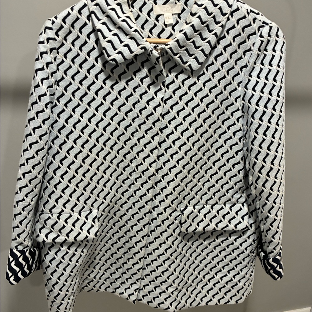 COS zip up jacket
